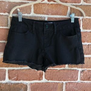 No Boundaries Black Cutoff Shorts